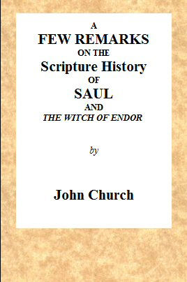 Church Saul Witch of Endor